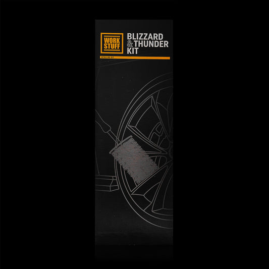 BLIZZARD & THUNDER Kit - Brosses coniques jantes (36 cm & 45 cm)