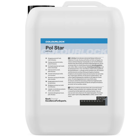 Pol Star ( Po) -Nettoyant textile, cuir & alcantara - Koch Chemie
