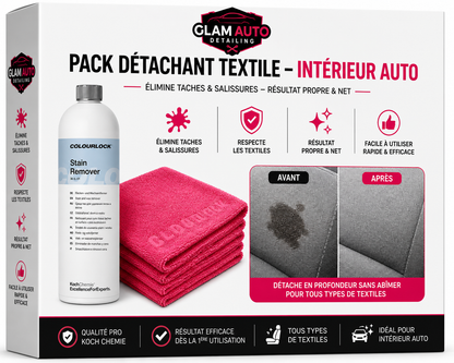 Pack détachant textile Stain Remover Koch Chemie + 6 Pink Velvet