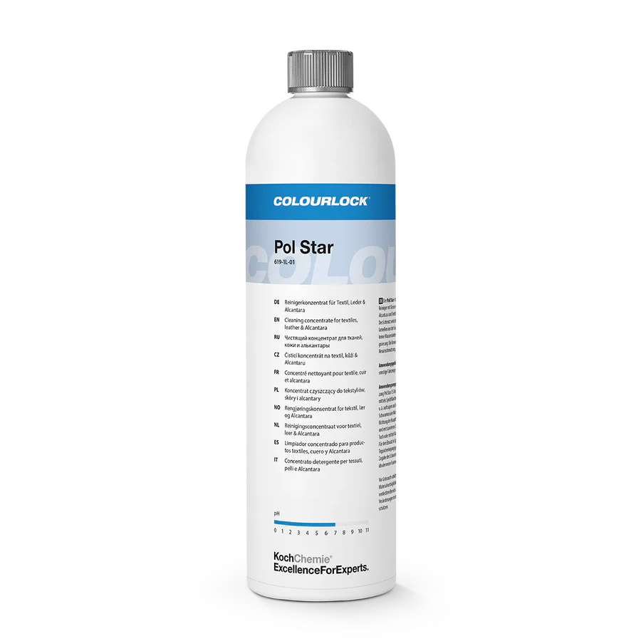 Pol Star ( Po) -Nettoyant textile, cuir & alcantara - Koch Chemie 5L