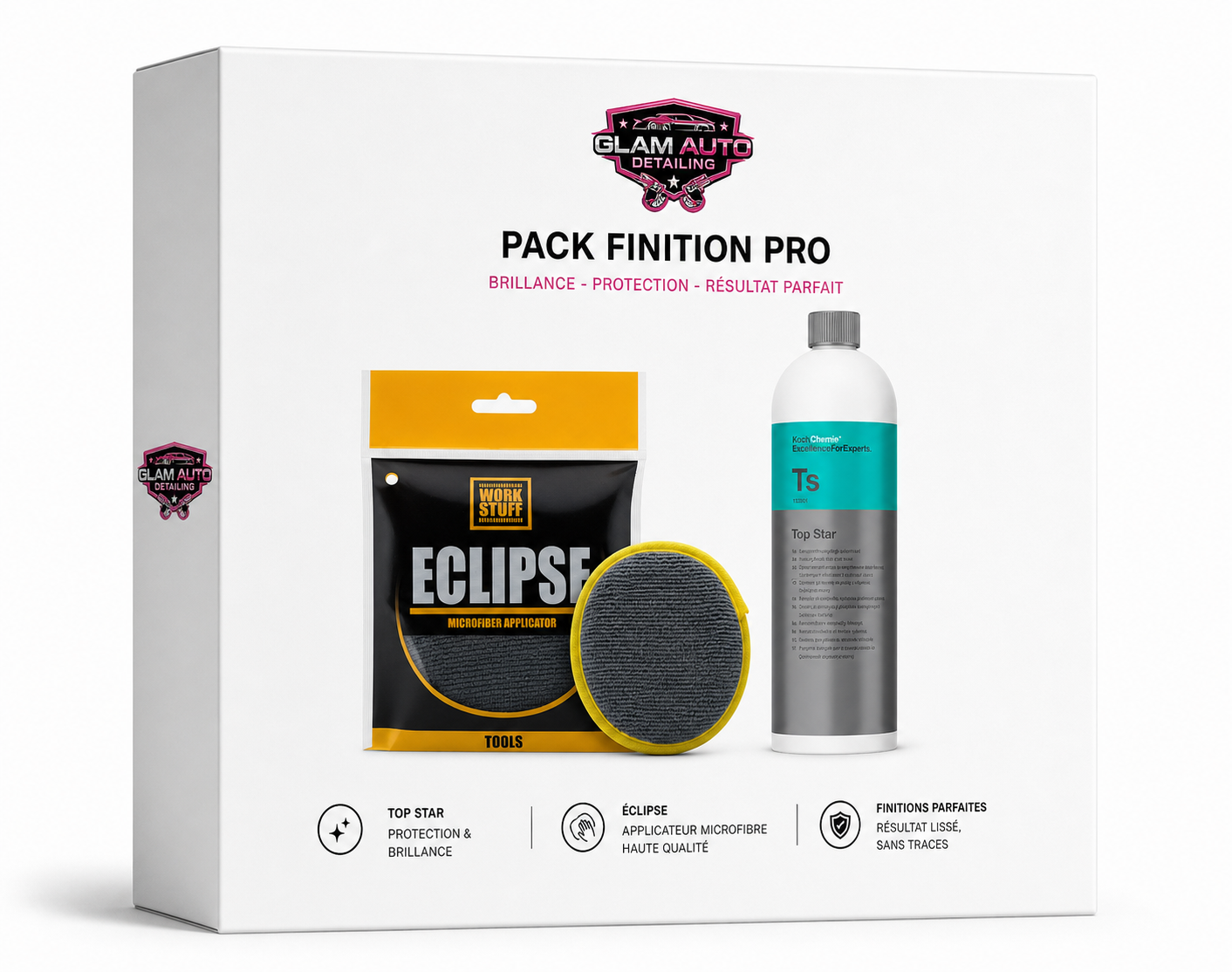 Pack finition Top Star (Ts)  1L + tampon appplicateur Eclipse