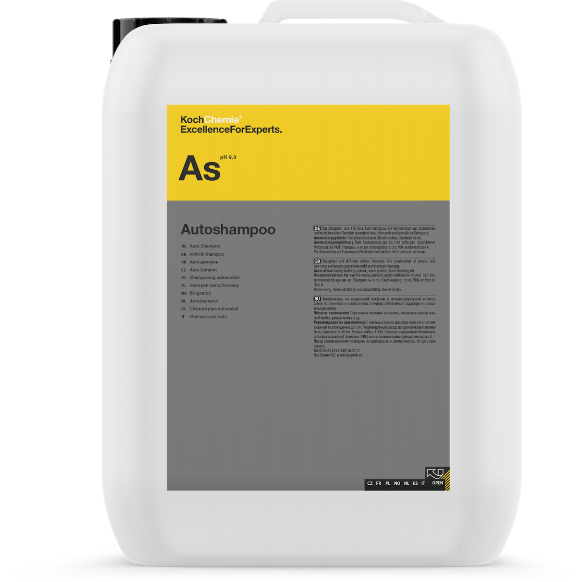 AUTO SHAMPOO (As) Shampoing carrosserie - Koch Chemie 1L-thumbmail-3