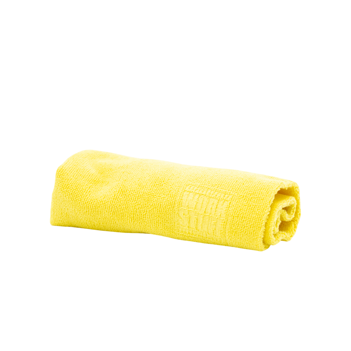 Microfibre de detailing jaune Glam auto Detailing Work Stuff Gentleman 350g/m2 double face pour entretien auto