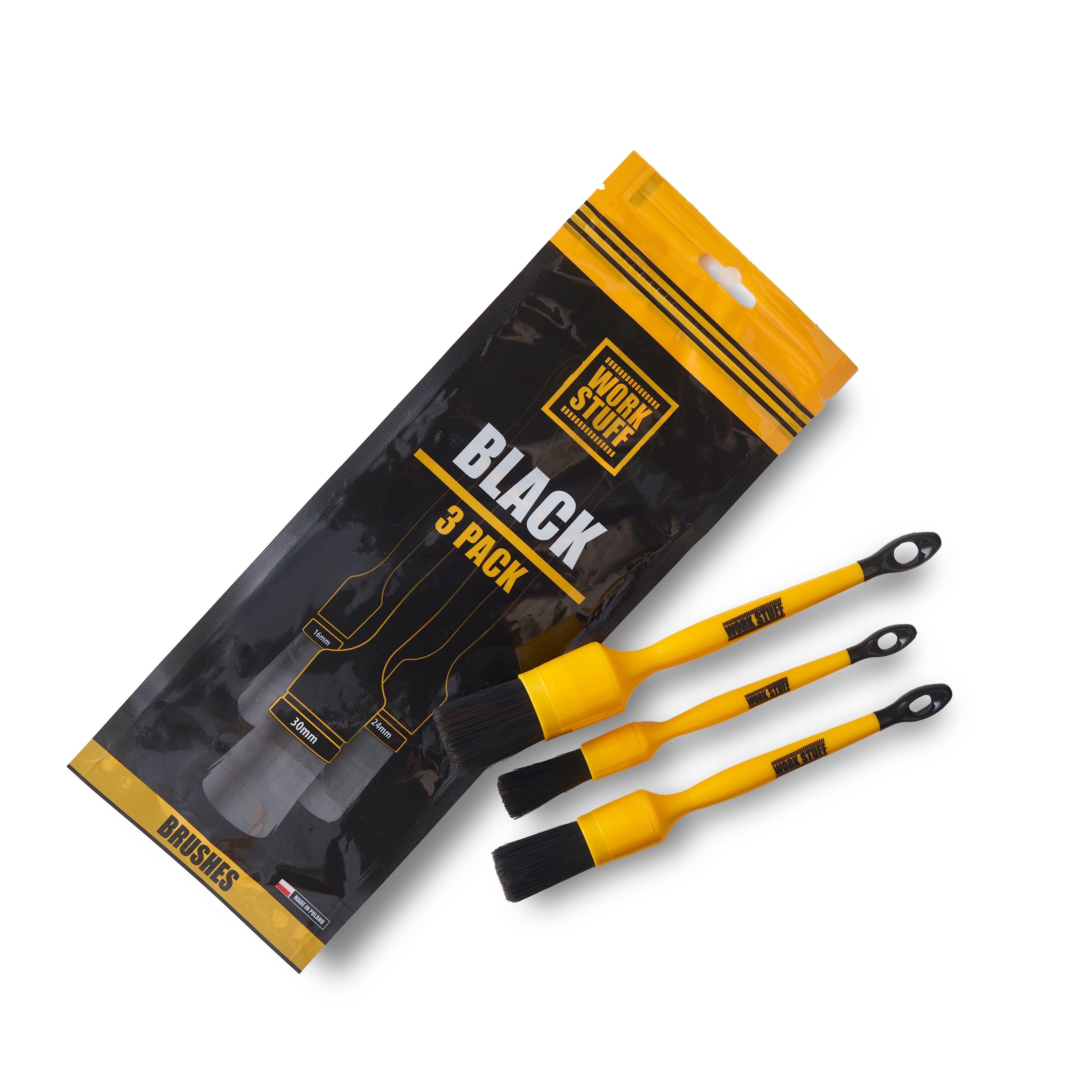 Pinceux extérieur BRUSH BLACK x3