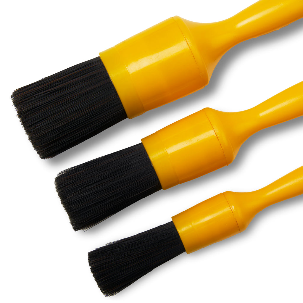 DETAILING BRUSH BLACK x3