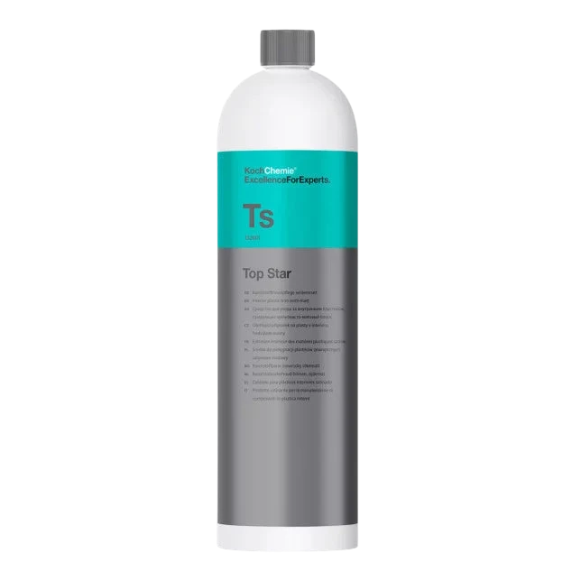Flacon de dressing intérieur Koch Chemie Top Star 1L pour plastiques auto, vendu par Glam auto Detailing