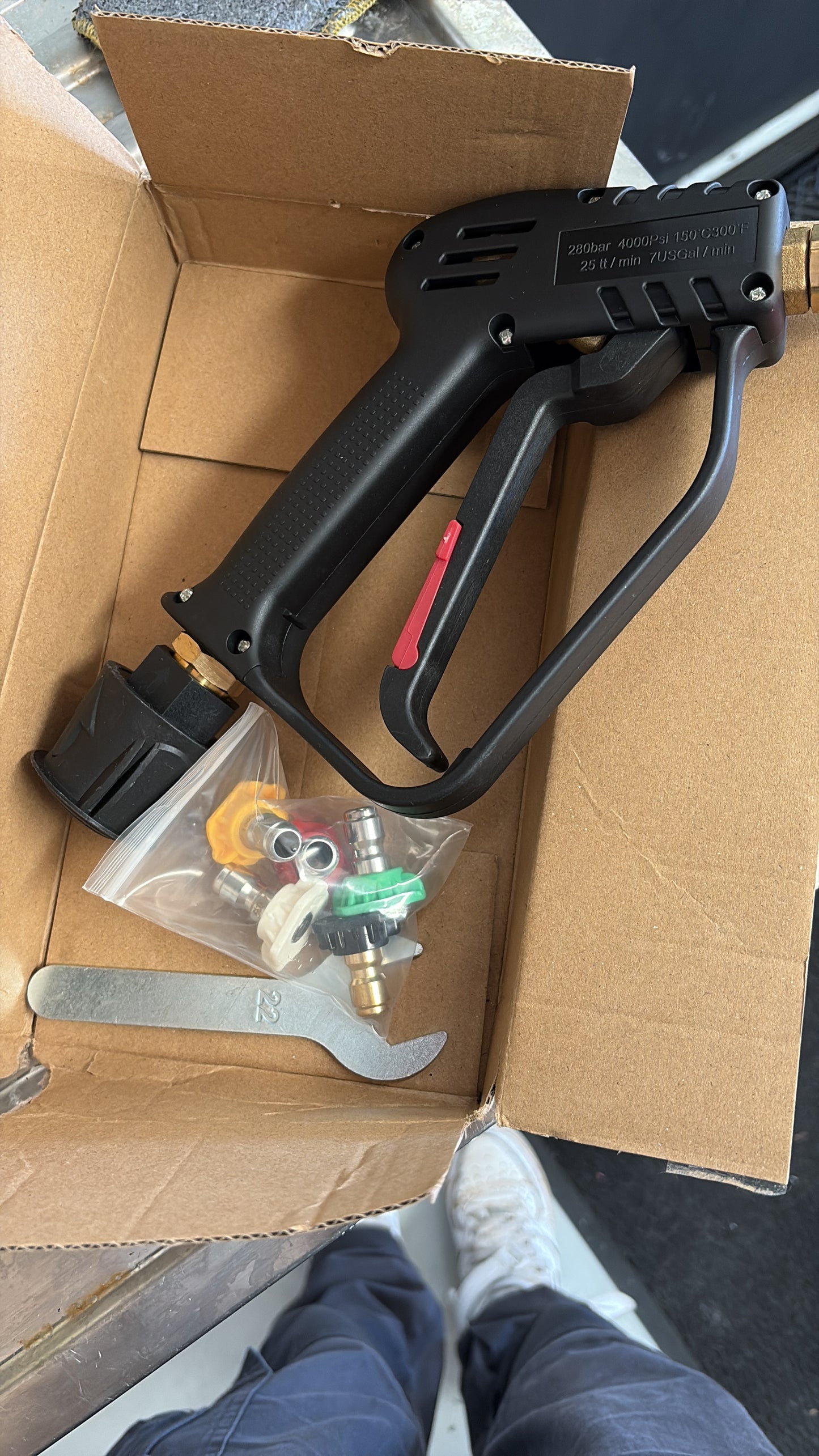 Pistolet pour Karcher avec buses