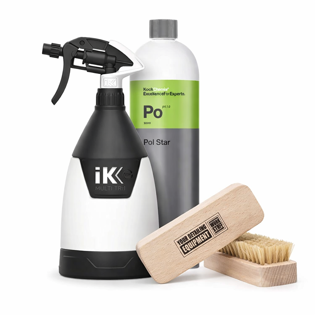 Pack Ik Sprayers + PO Koch Chemie + brosse cuir