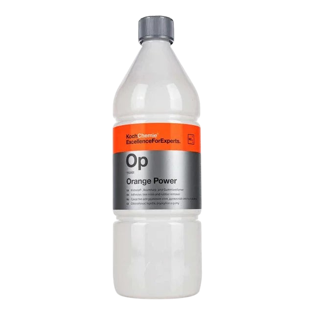 Flacon de nettoyant professionnel Glam auto Detailing Koch-Chemie Orange Power pour éliminer colle et résine