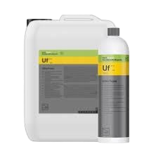Bidon et bouteille de mousse active de prélavage Koch-Chemie Ultra Foam UF vendus par Glam auto Detailing