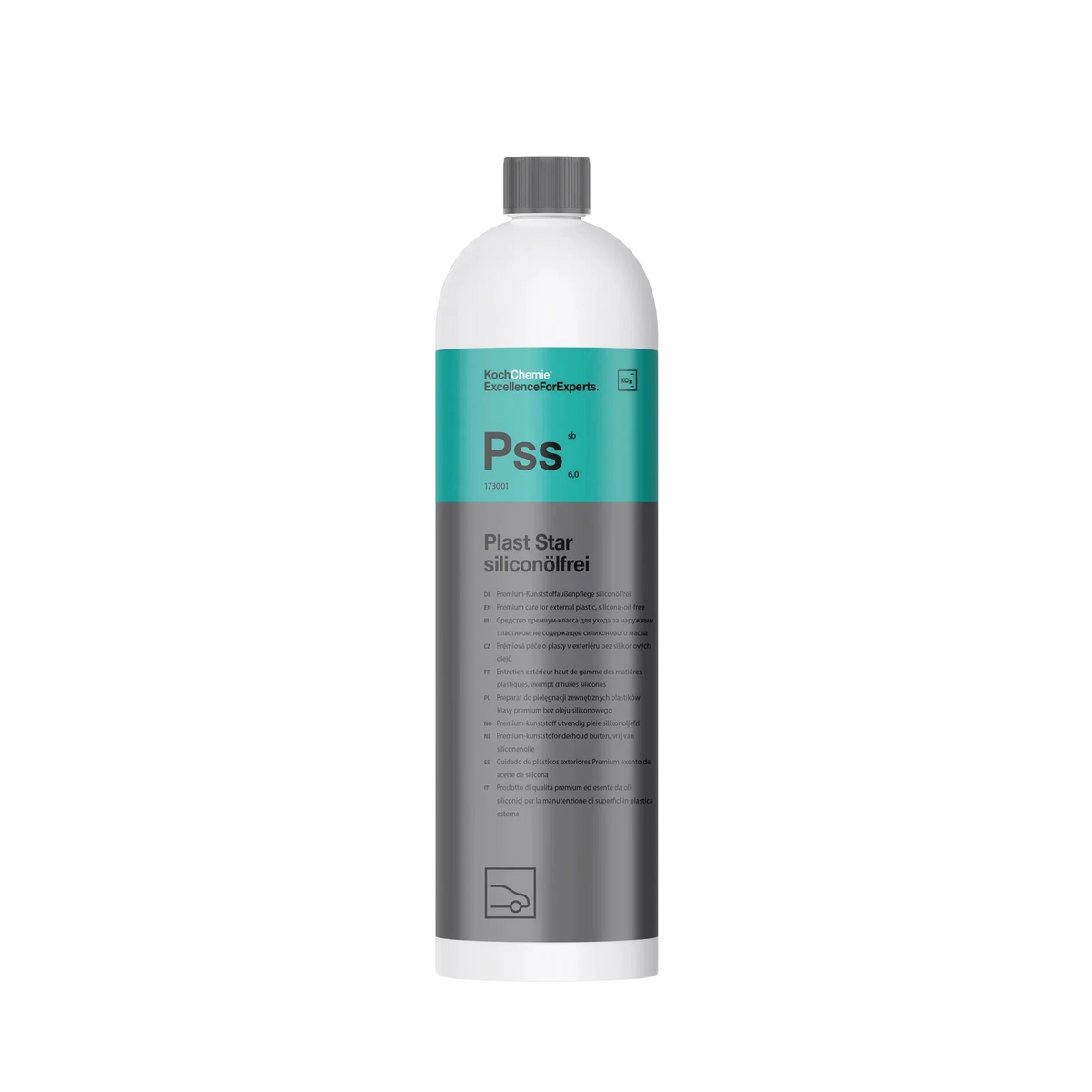 Plast Star Siliconölfrei (PSS) Koch Chemie – Rénovateur et protecteur pour plastiques extérieurs