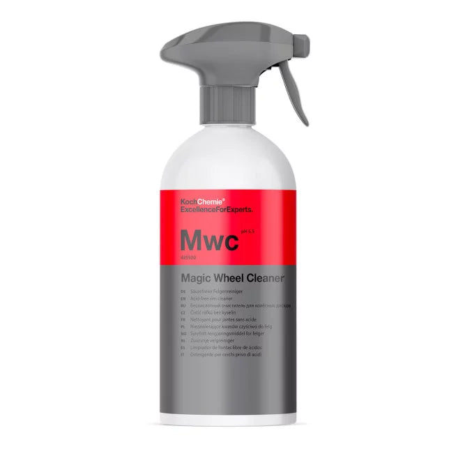 Pack nettoyage jantes MWC Koch Chemie + Brosses jantes L & XL