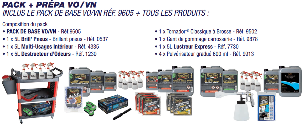 Pack + complet Prépar VN/VO