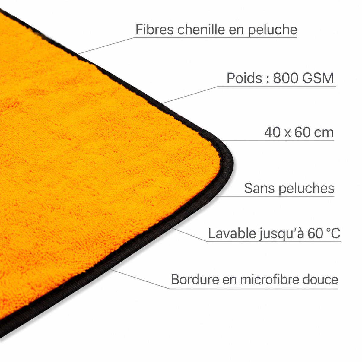 Liquid Elements Orange Baby 800 GSM – 60 × 40 cm-thumbmail-2
