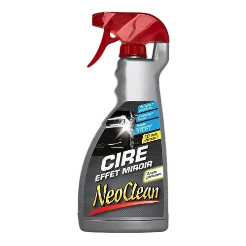Cire spray Glam auto Detailing NeoClean 7610 pour une brillance effet miroir sur carrosserie automobile