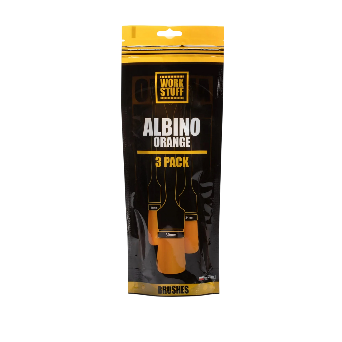 Detailing Brush Orange 3 Pack – Pinceaux ultra-doux (16 mm / 24 mm / 30 mm)-thumbmail-2