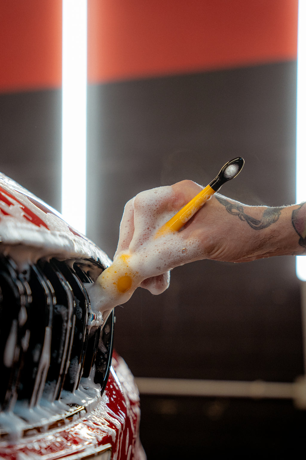 DETAILING BRUSH ALBINO- Pinceau detailing surfaces délicates lot de 3