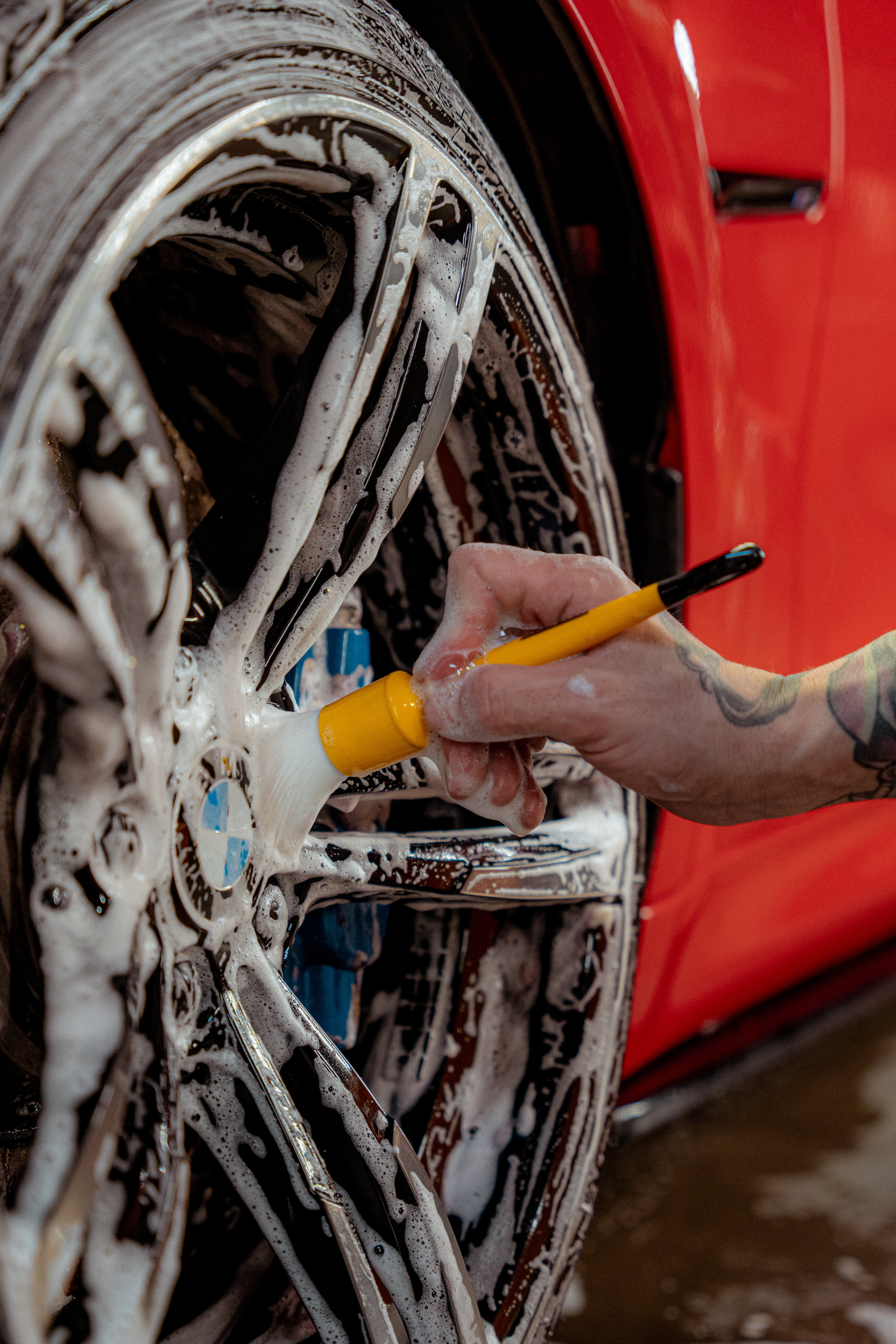 DETAILING BRUSH ALBINO- Pinceau detailing surfaces délicates lot de 3