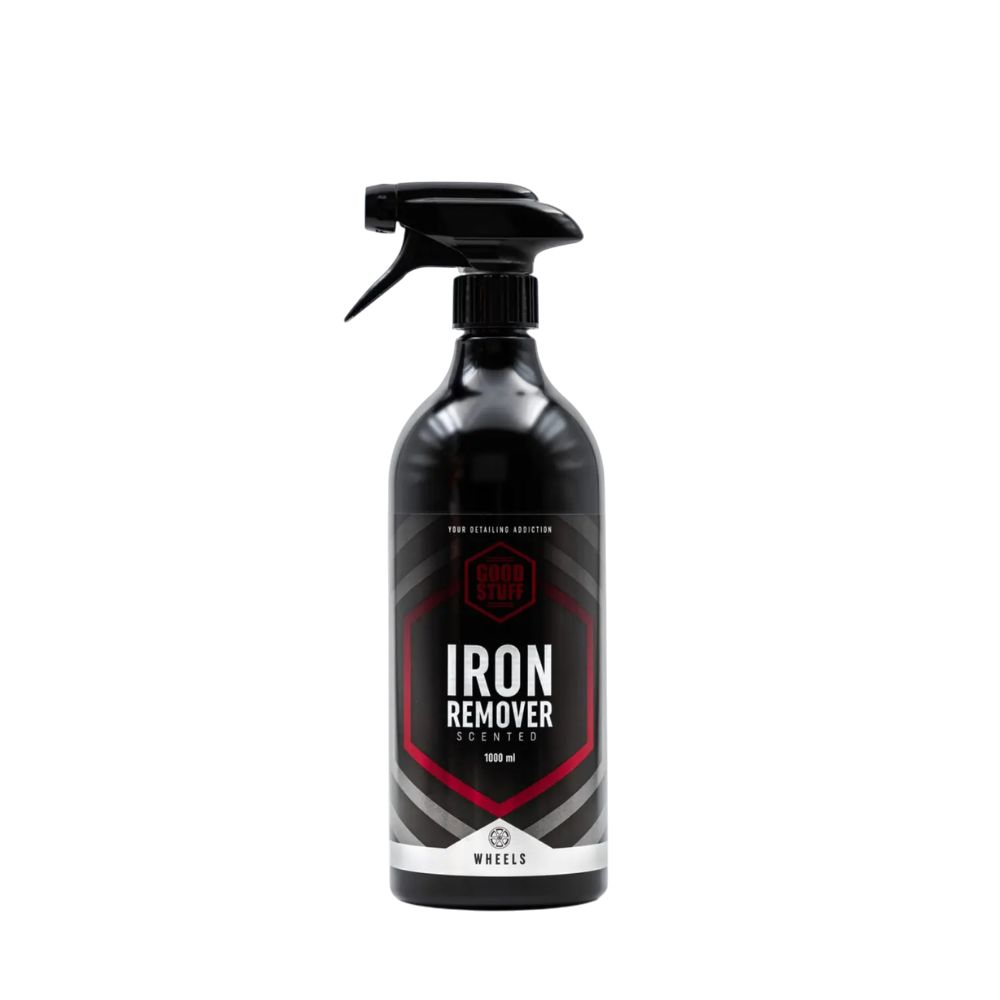 Flacon pulvérisateur Good Stuff Iron Remover 1000ml pour décontamination ferreuse des jantes Glam auto Detailing