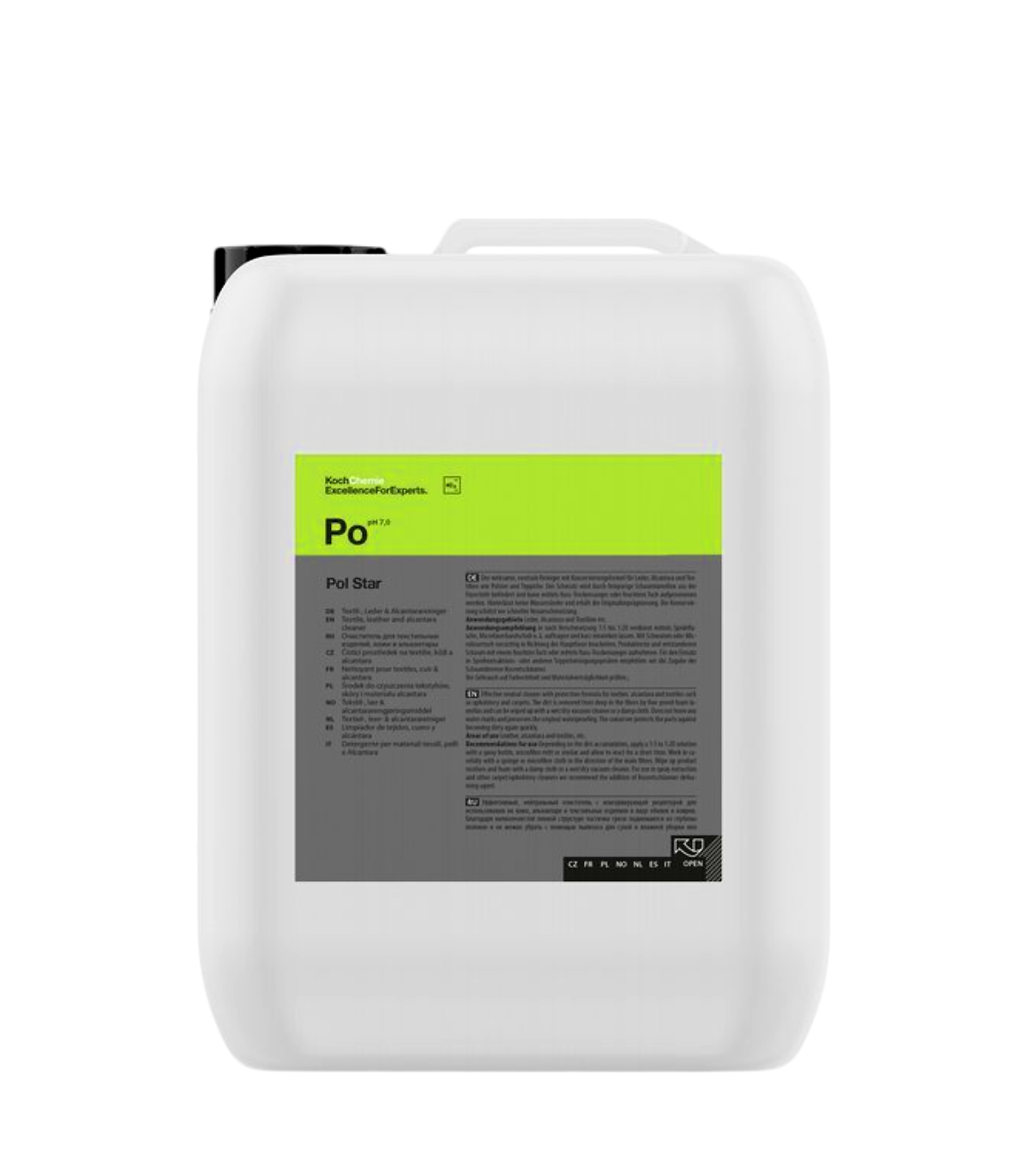 Pol Star ( Po) -Nettoyant textile, cuir & alcantara