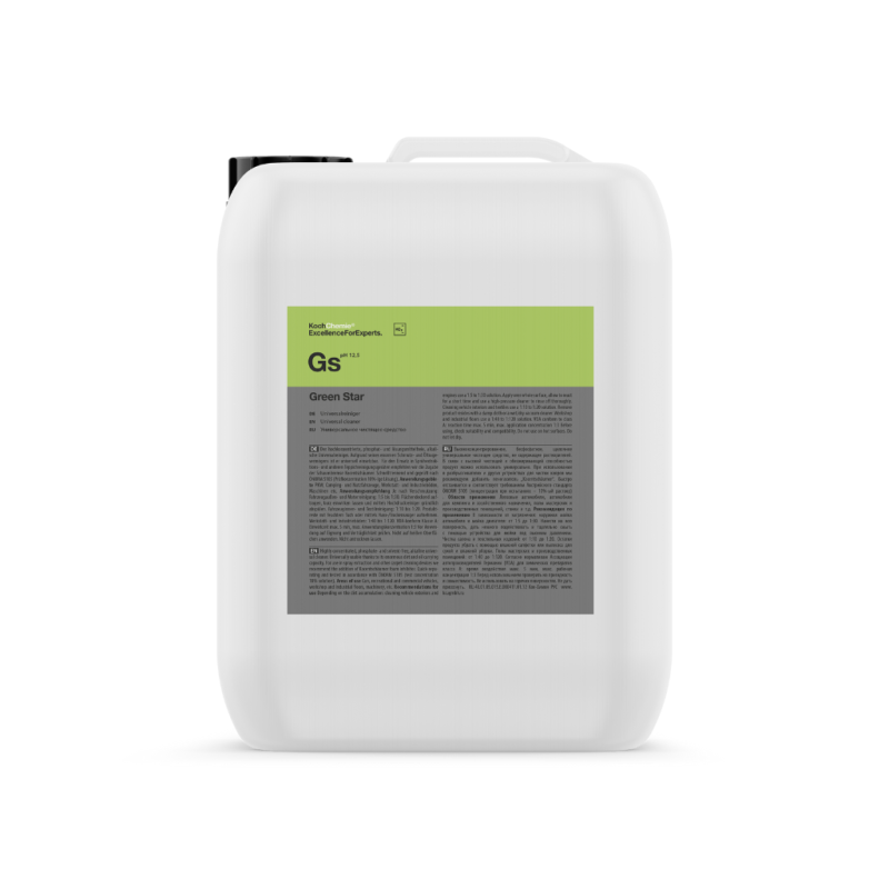 GREEN STAR ( Gs)  - Nettoyant universel alcalin puissant 11Kg