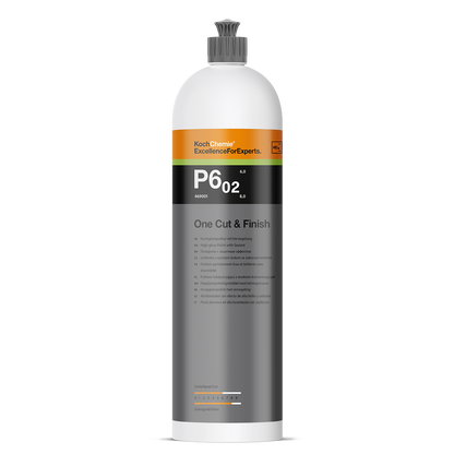 ONE CUT & FINISH P6.02 - Polish one step abrasif de finition - Koch Chemie