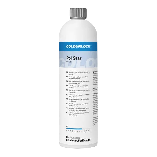Flacon de nettoyant textile, cuir et alcantara Koch Chemie Pol Star vendu par Glam auto Detailing