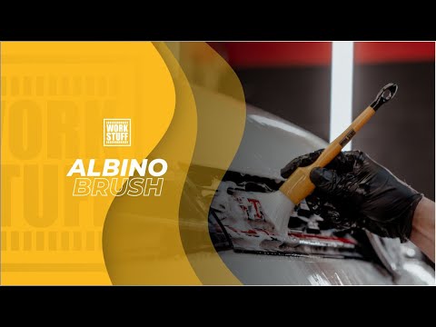 DETAILING BRUSH ALBINO- Pinceau detailing surfaces délicates